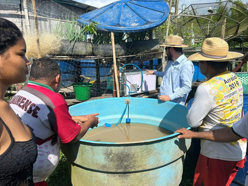 Programa Calha Norte realiza parceria para a instalação de purificador de água no município de Bailique