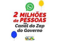 Canal do Governo Federal no WhatsApp chega a 2 milhões de inscritos; veja como participar