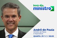 Bom Dia, Ministro: André de Paula detalha ações para zerar fila do registro de pescador profissional