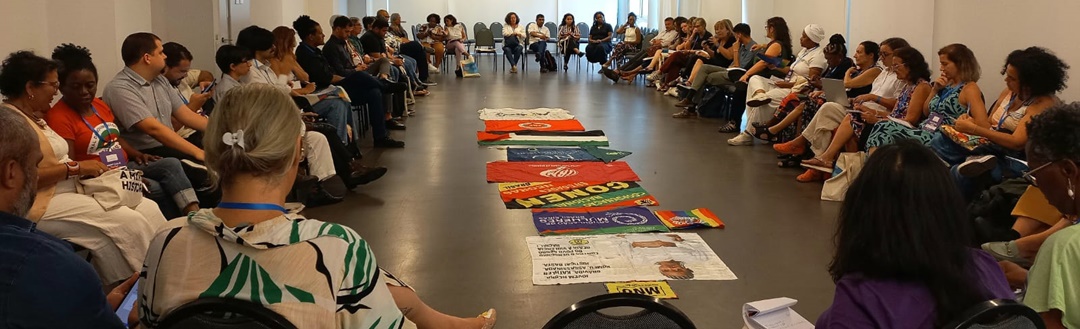 Grupos de trabalho durante o Mercosul Social: convergência nas divergências. Foto: Thais Custódio / Secom / PR