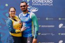 Natália Almeida e Cícero Nobre, atletas paralímpicos