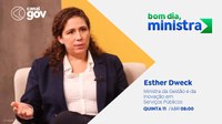 Ministra Esther Dweck detalha Imóvel da Gente e Concurso Unificado no “Bom dia, Ministra”