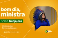 Sônia Guajajara discute retomada do Conselho de Política Indigenista e avanços na promoção de direitos com radialistas