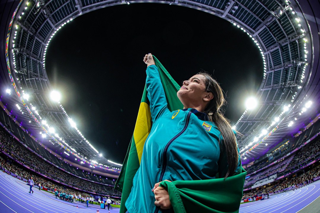 Nove novos pódios entre atletismo, natação e halterofilismo marcam o dia de competições na França. Em todas as conquistas brasileiras, a marca do Bolsa Atleta do Governo Federal