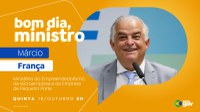 Márcio França elenca eixos do Programa Acredita no Bom Dia, Ministro desta quinta (10)