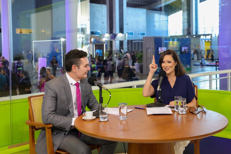 Estúdio da EBC no ENPP