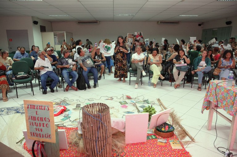 Assembleia com a Caravana interministerial