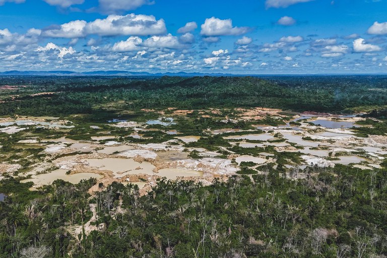 Garimpo ilegal na Terra Indígena Kayapó