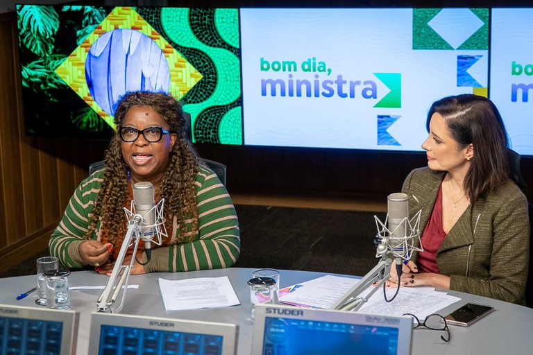 Macaé Evaristo no Bom Dia, Ministra