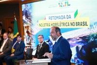 Governo celebra retomada da indústria hidrelétrica com leilão de R$ 8 bilhões