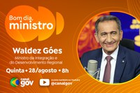 Waldez Góes detalha expansão do AgroAmigo para Norte e Centro-Oeste no Bom Dia, Ministro desta quinta (28)