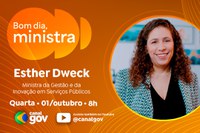 Esther Dweck destaca preparativos finais do Concurso Nacional Unificado no “Bom Dia, Ministra” desta quarta (1º/10)