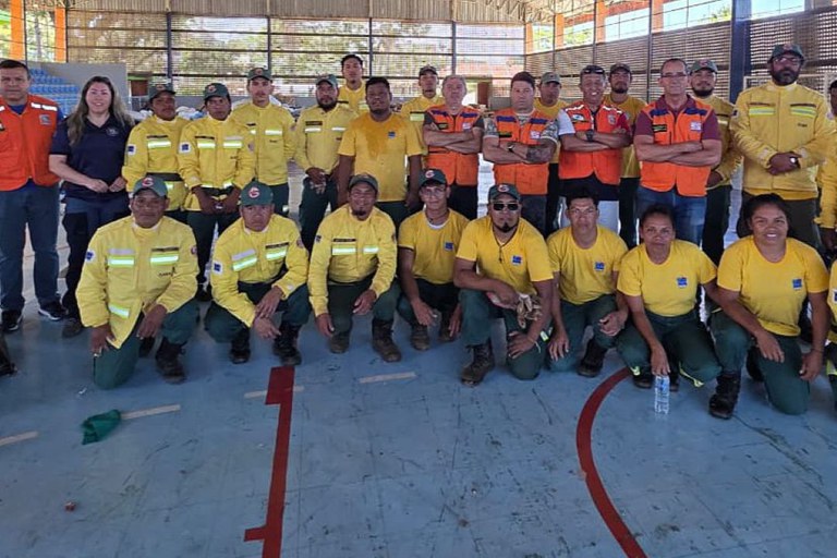Brigadistas do Ibama reforçam ação do Governo do Brasil na reconstrução de Rio Bonito do Iguaçu, no Paraná