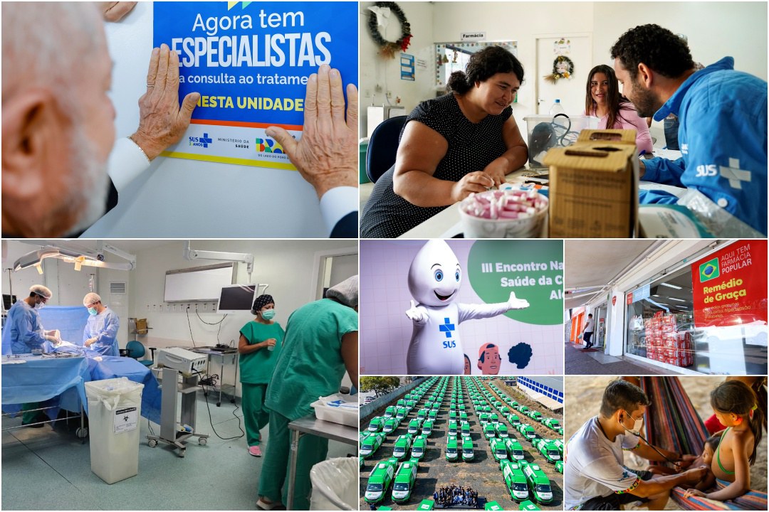 Ações integradas do Governo do Brasil fortalecem o Sistema Único de Saúde, aumentam o acesso a especialistas, melhoram a infraestrutura e garantem cuidado mais completo