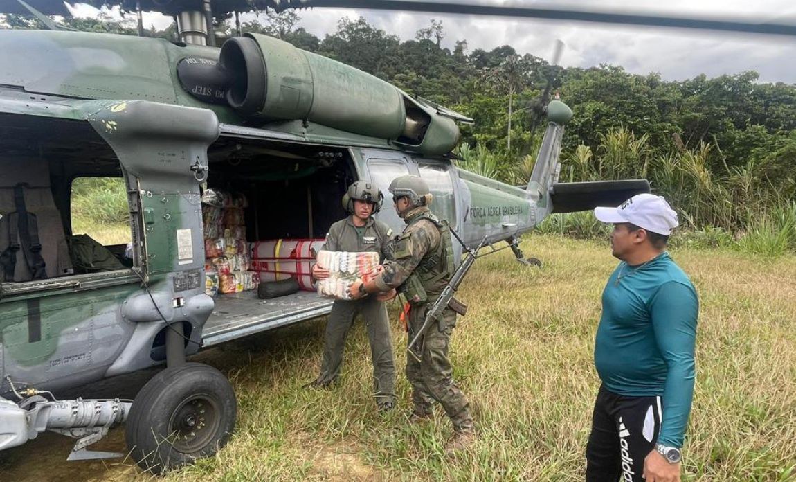 Emergência Yanomami: Governo entrega  16,3 mil cestas básicas