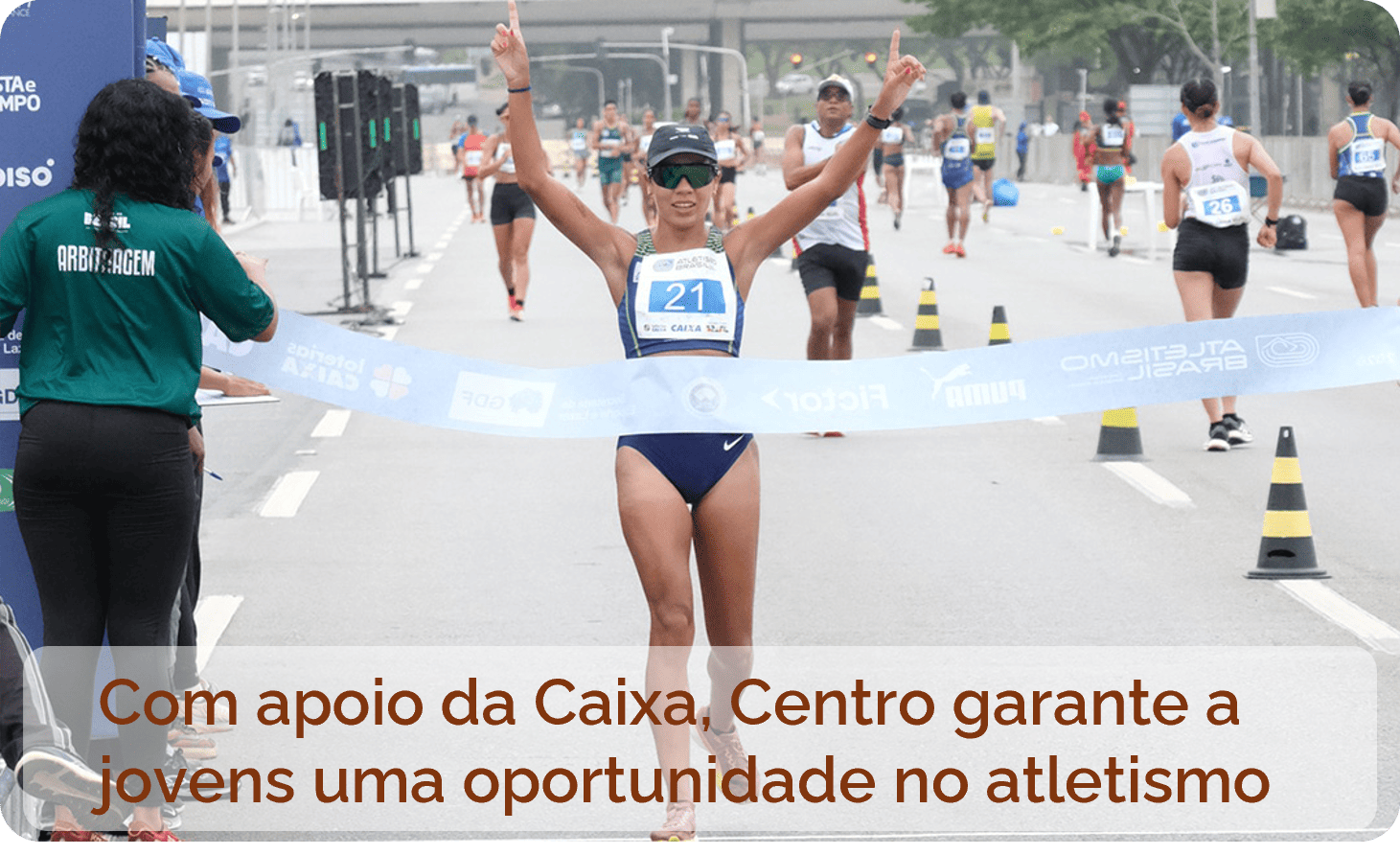 Centro garante a jovens uma oportunidade no atletismo