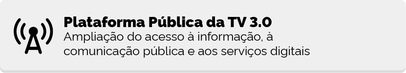 Plataforma Pública para TV 3.0