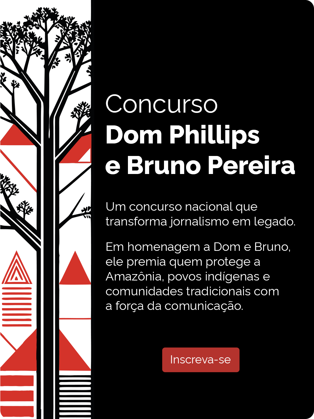 Concurso Dom Phillips e Bruno Pereira