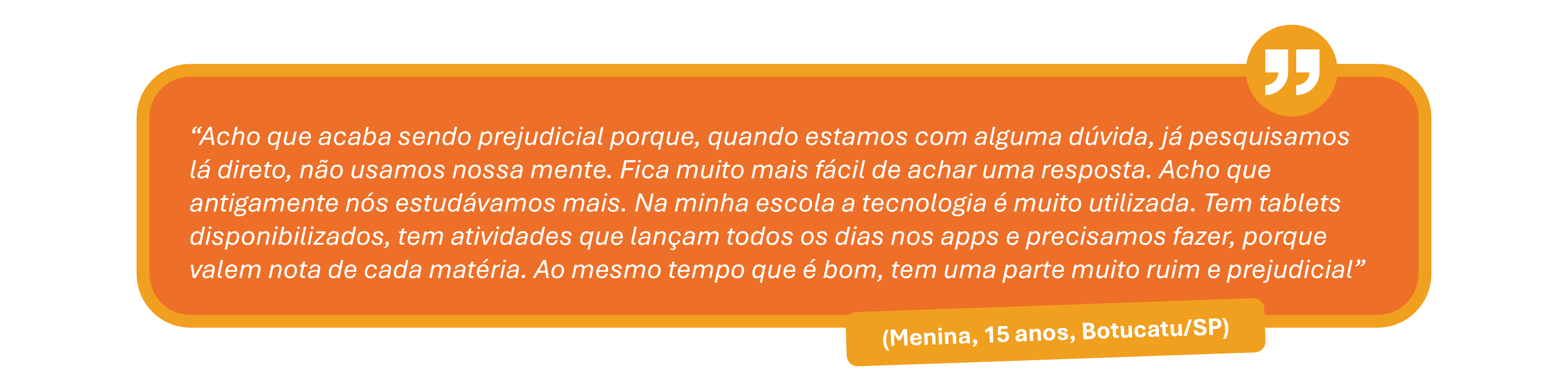 Depoimento - imagem de apoio - Capítulo 4