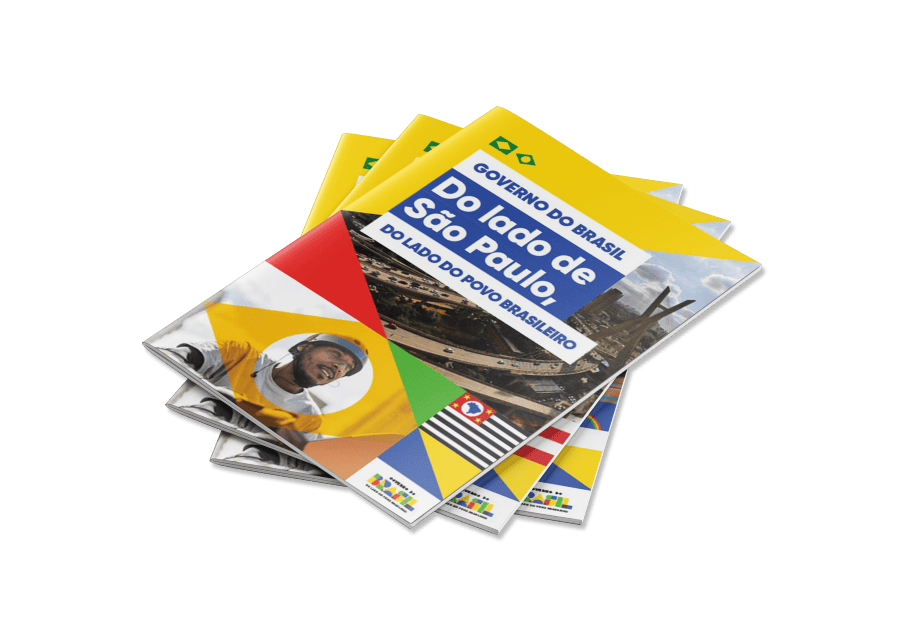 Capas dos livretos da campanha