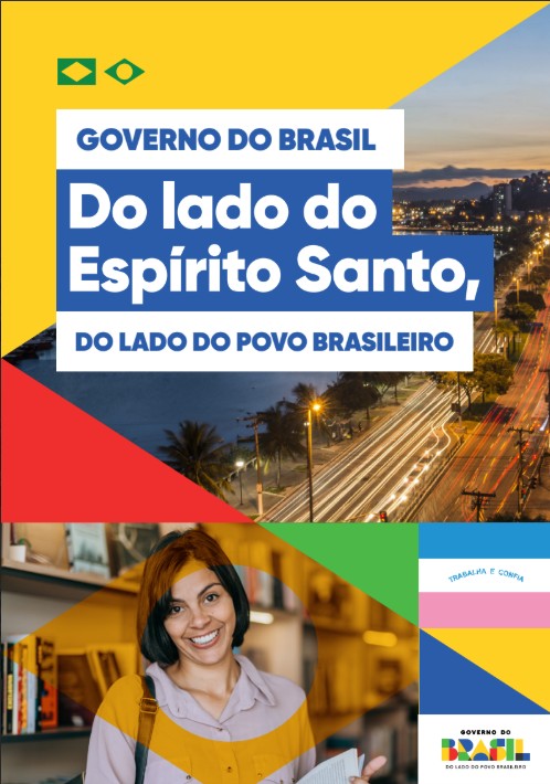 Capa do livreto - Governo do Brasil do lado do Espírito Santo