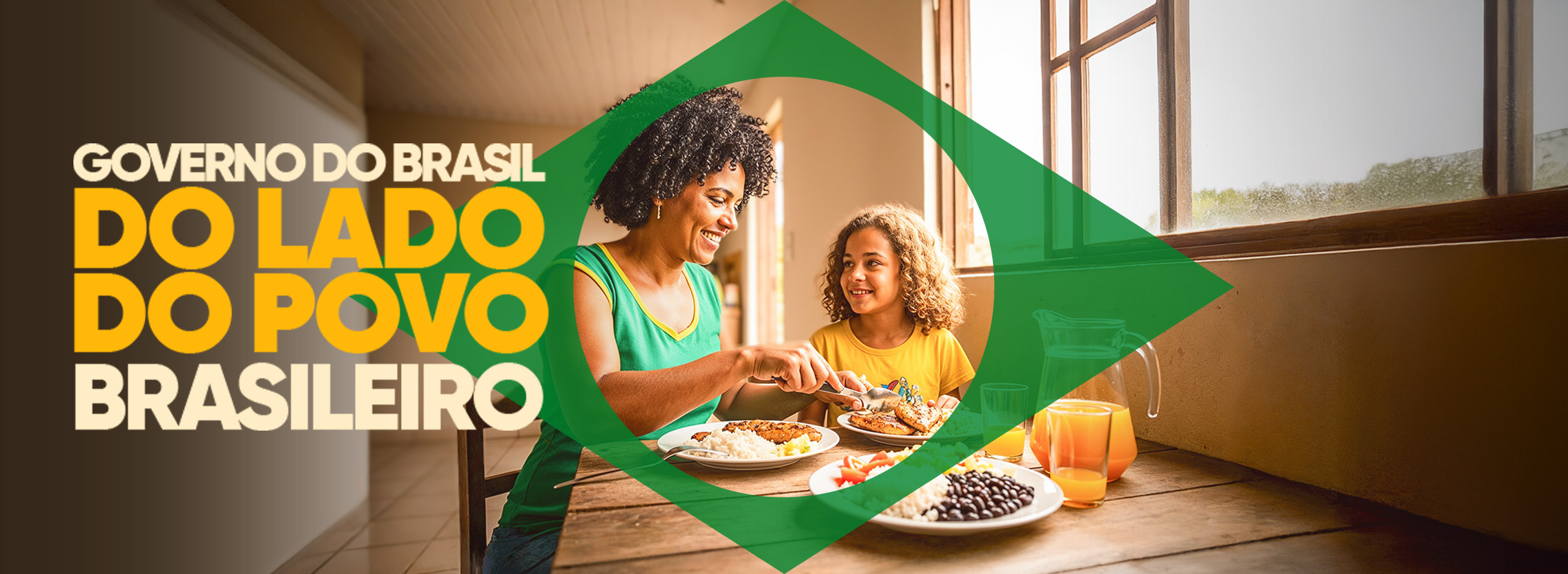 Imagem de cabeçalho - Campanha - O Brasil é dos brasileiros