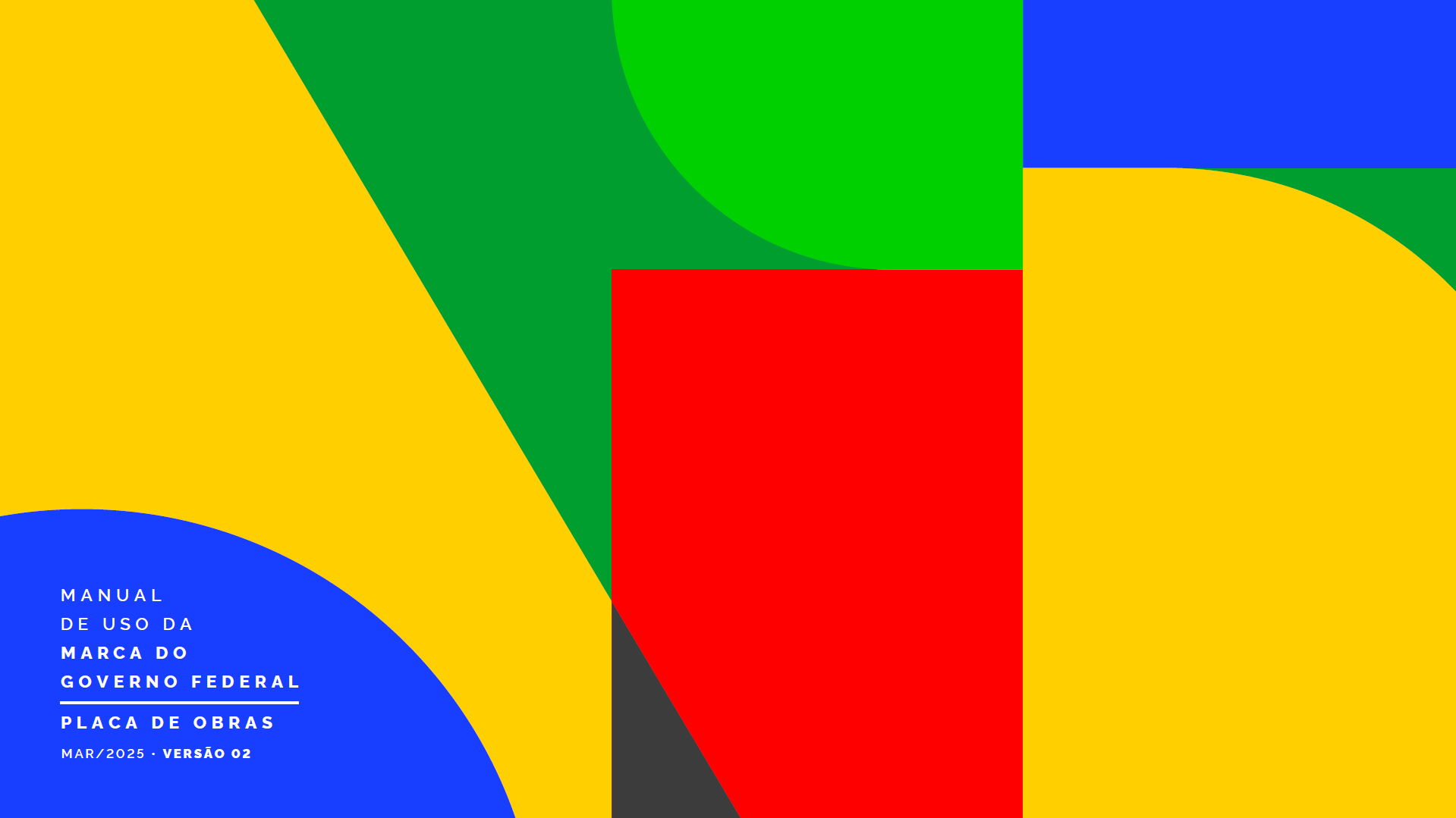 Imagemd e apoio para acesso ao manual de uso da marca do Governo Federal