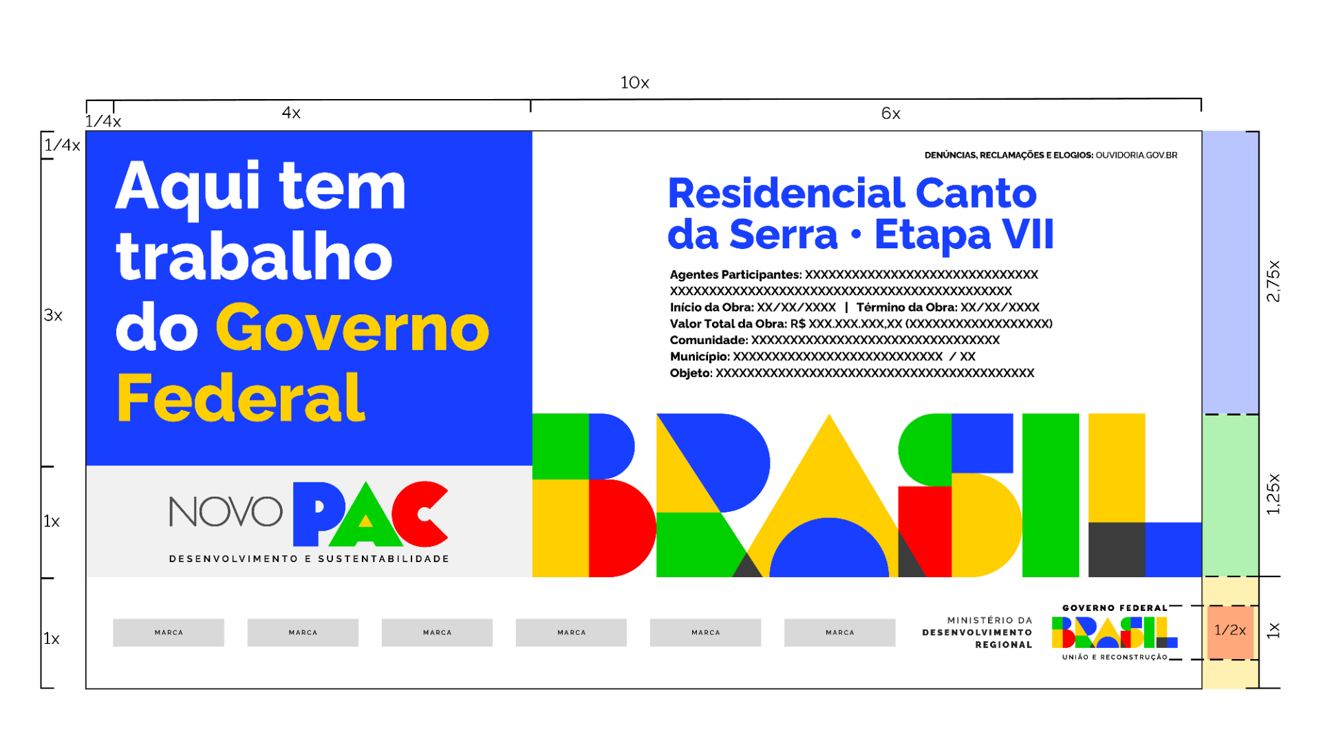 Placas - Medida Padrao PNG
