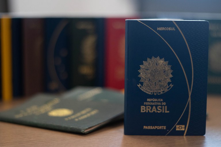 Novo modelo do Passaporte Brasileiro (Foto: Polícia Federal)