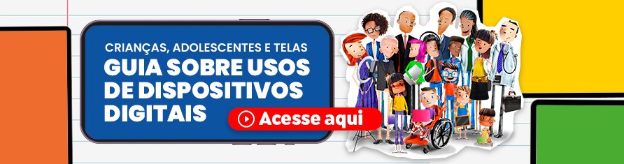 Imagem de apoio para acesso ao Guia sobre Usos de Dispositivos Digitais