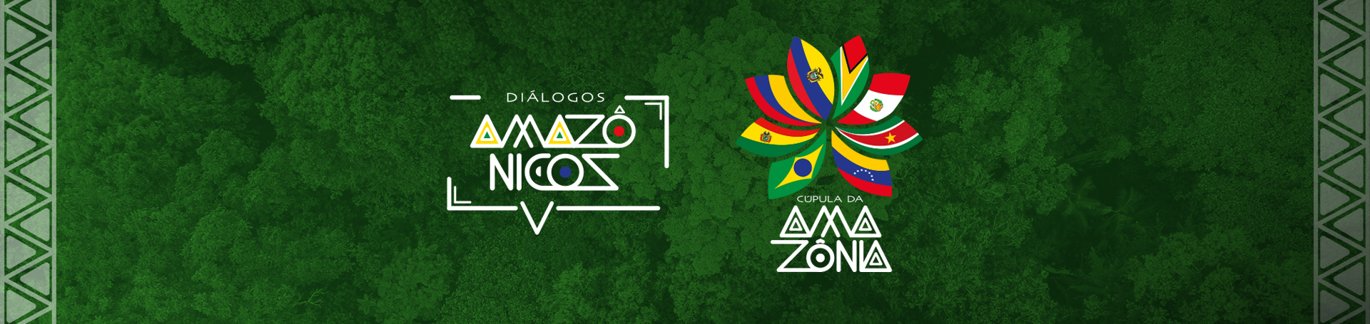 Banner divisor de área - Diálogos Amazônicos