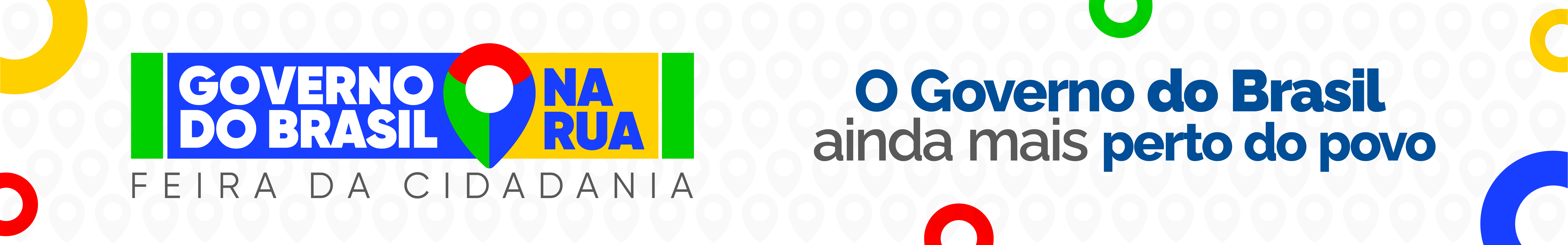 Banner HUB governo do brasil na rua