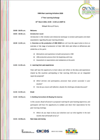 Day 1 Peer Learning exchange