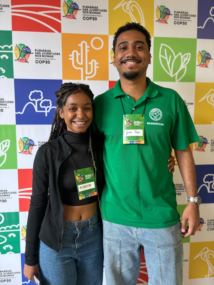 Amanda e Gaio eleitos para ir à COP 30