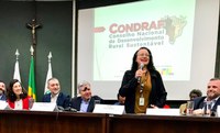 Secretária Nacional participa de posse de integrantes do CONDRAF