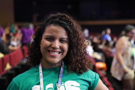 A estudante Elisa Sirqueira
