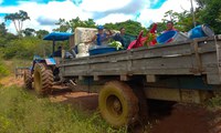 Na terceira semana da desintrusão, famílias deixam voluntariamente terra indígena no Pará