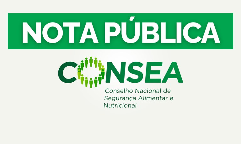 Nota Pública Consea