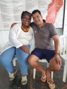 Ministra Macaé Evaristo e Mezaque Pataxó, representante da Articulação dos Povos e Organizações Indígenas do Nordeste, Minas Gerais e Espírito Santo (APOINME)/ Foto – Dayhane Chaves