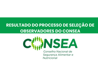 Consea divulga resultado preliminar de organizações habilitadas para o processo de seleção pública de observadores