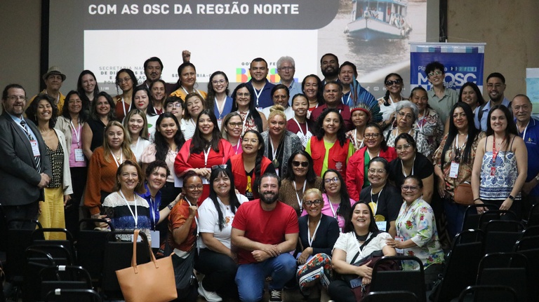 Oficina sobre parcerias realizada em Manaus (AM). Foto: DPSC | SGPR