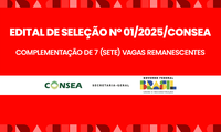 Edital nº 01/2025/CONSEA