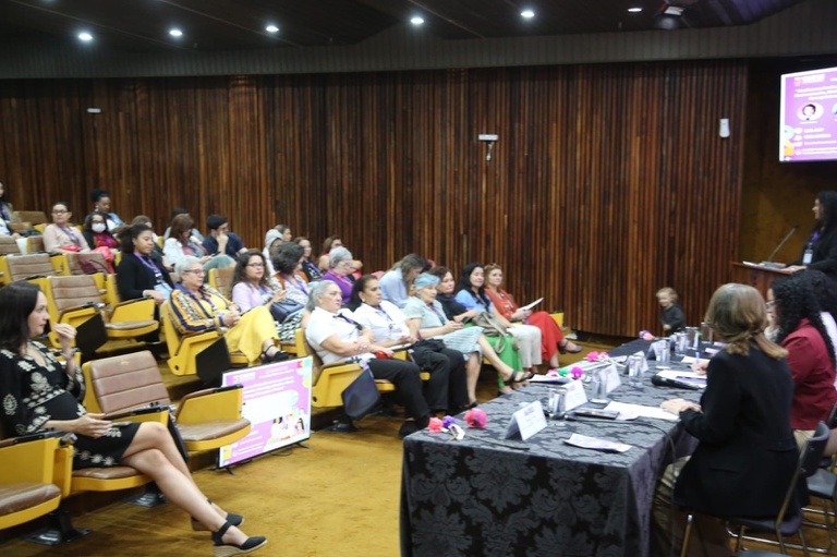 Plenária das mulheres trabalhadoras da PR e VPR. FOTOS: Vinicius Reis Ascom/SGPR