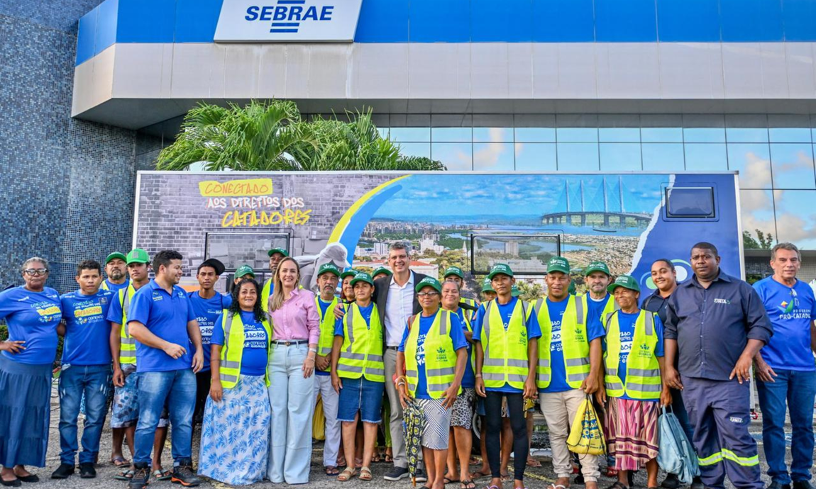 Adesão dos 75 municípios do Estado é inédito e representa novo marco de importância do programa que busca implementação de políticas públicas voltadas à promoção dos direitos dos catadores