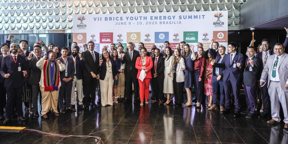 A 7ª Cúpula de Energia da Juventude teve como palco o Ministério da Justiça e Segurança Pública. Foto: Rafa Neddermeyer/Brics Brasil