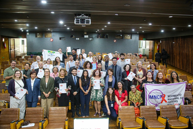 Lançamento do Índice de Estigma 2025 – Foto: Vinícius Reis – ASCOM | SGPR