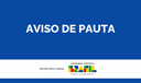 AVISO DE PAUTA