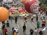 Integrantes do Consea participam da Marcha das Mulheres Negras por Reparação e Bem Viver