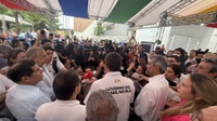 Ministro Boulos na feira da cidadania em Fortaleza: "Não tem que marcar hora, não tem burocracia. É chegar e ser atendido"
