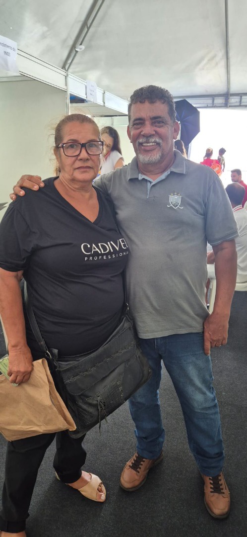 Gelsoir Silva e a esposa Gilda   Xavier Silva